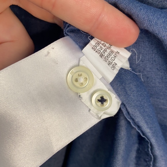 Banana Republic Soft Wash Tailored Slim Fit Button Down - Picture 6 of 8